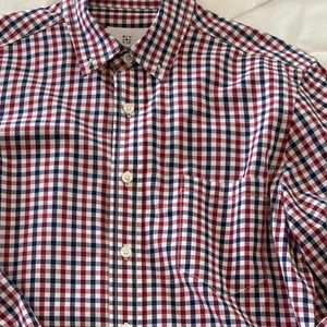 RVYC Button Down Collar Multi Gingham Red/Navy M